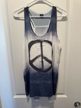 Stranded Light Blue Tank Top